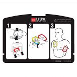 Physio-Control LIFEPAK CR Plus/EXPRESS AED Quick Reference Card