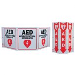 Slim Glow AED 3-Sided Eco-Sign