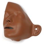  Laerdal Adult CPR Manikin Faces, Dark Skin 6/Package