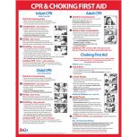 Infant/Child CPR, Choking and First Aid Poster,