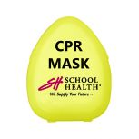 School Health Brand Adult/Child/Infant Pocket CPR Mask in Hard Case, Pocket CPR Mask, CPR Mask