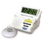 Sonic Alert Combination Alarm Clock with Bed Shaker