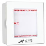 School Health Emergency Oxygen Unit Wall Cabinet