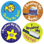 I Brushed My Teeth Stickers