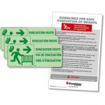 First Responder Evacuation Kit and Sign