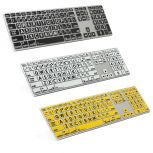 MAC Large Print Slim Line Keyboards