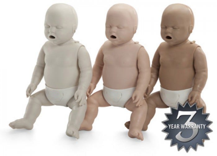 PRESTAN Infant Manikin without CPR Monitor - 4/pack