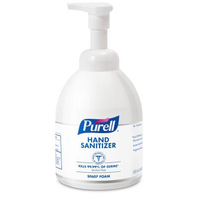 Purell Instant Hand Sanitizer Foam Non-Aerosol Pump Bottles