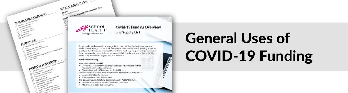 General Uses of COVID - 19 Funding