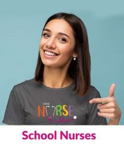 School Nurses Custom Apparel Store