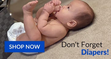 Don't Forget Diapers!