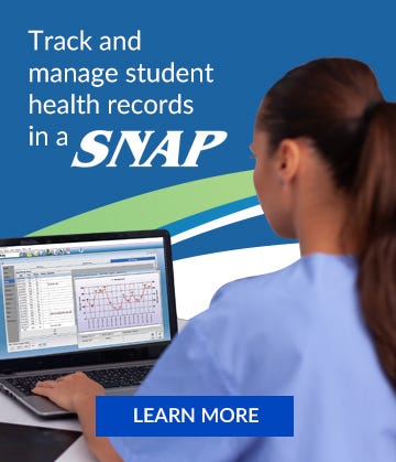 Track and manage student health records in a SNAP!
