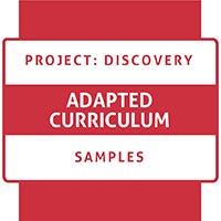 Sample adapted curriculum